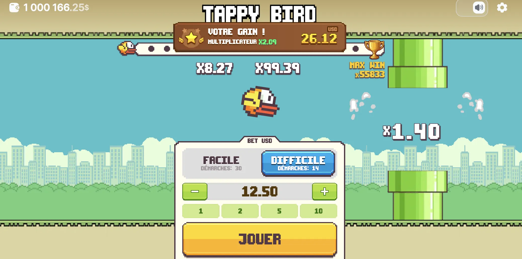 Tappy Bird, qu'avons-nous trouvé ? (100HP face à PopOK) Tappy Bird, qu'avons-nous trouvé ? (100HP face à PopOK)