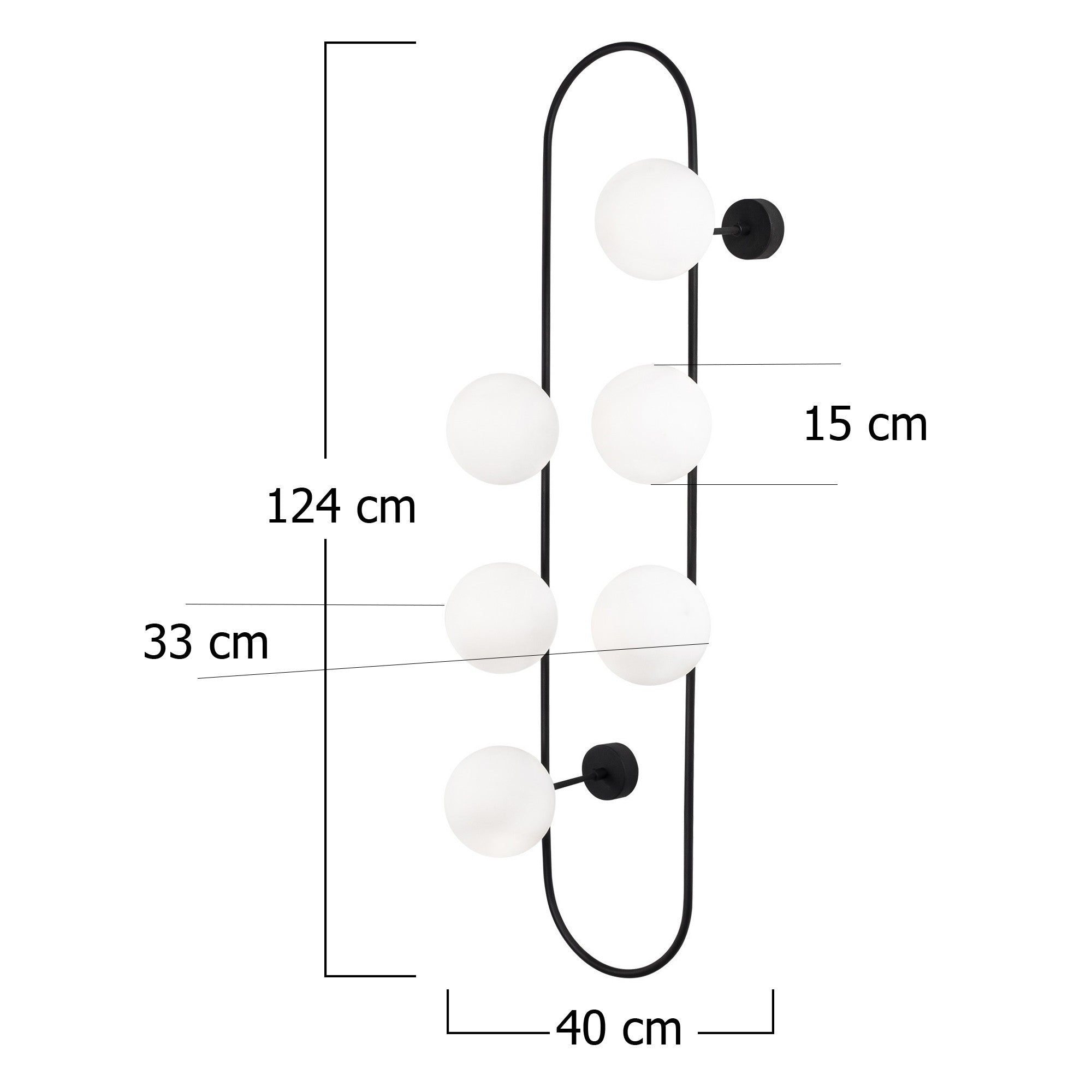 Aplica Abakus 4921 Alb / Alama (2)