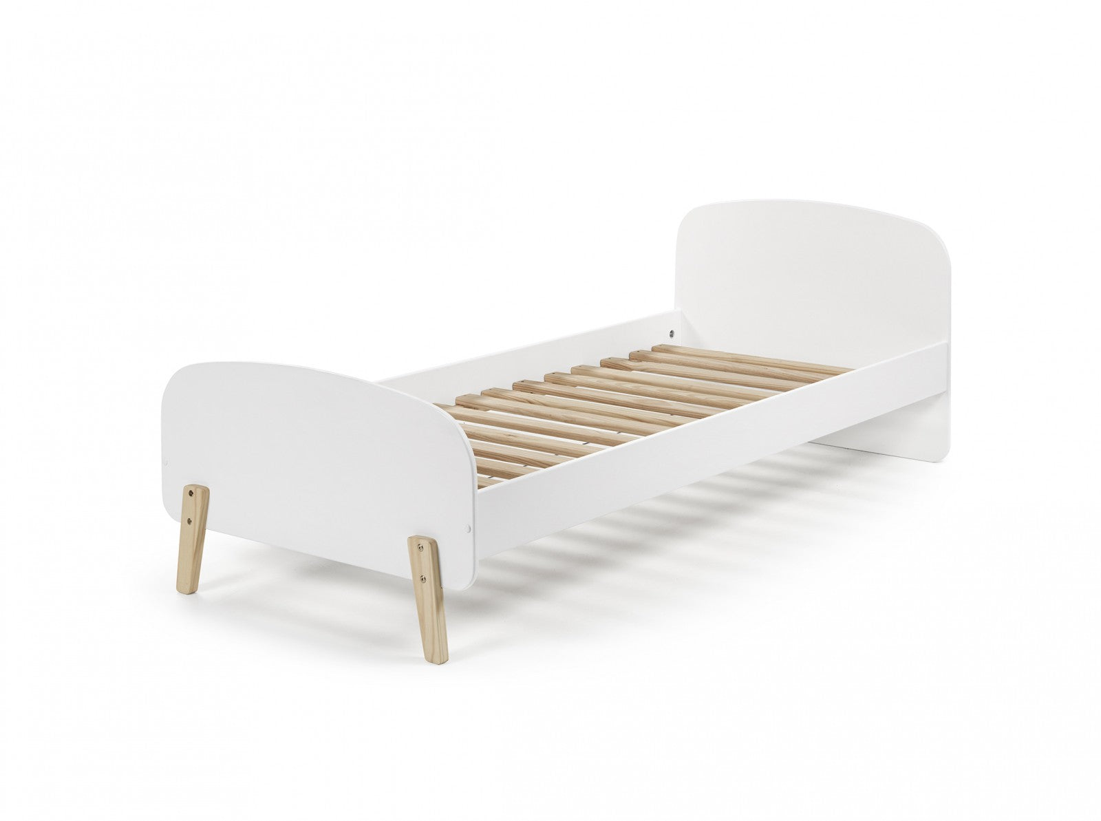 Pine Wood et MDF pour enfants Kiddy White, 200 x 90 cm